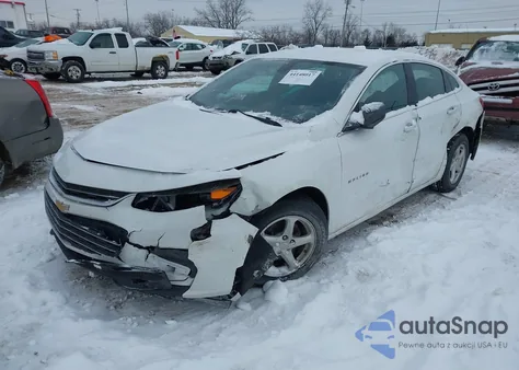 2018 Chevrolet Malibu 1Ls z USA, uszkodzony, nr VIN 1G1ZB5ST3JF225753